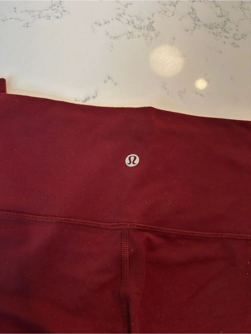 Lululemon Athletica maroon Align Leggings size 8